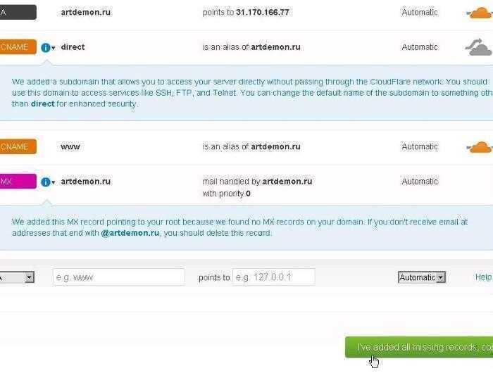 CDN CloudFlare