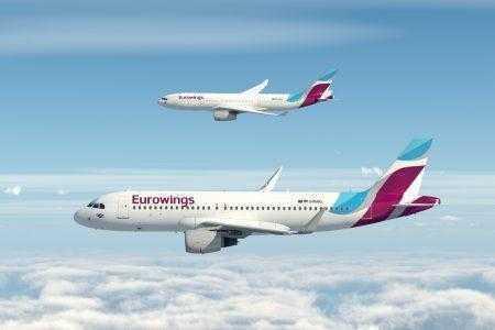 В следующем году в Украину придет немецкий лоукостер Eurowings (Lufthansa), первые самолеты полетят из Киева в Берлин и Дюссельдорф
