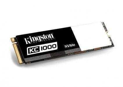 Kingston Digital представила сверхскоростной (290 тыс. IOPS) SSD-накопитель KC1000 с интерфейсом NVMe PCIe и объемом до 960 ГБ