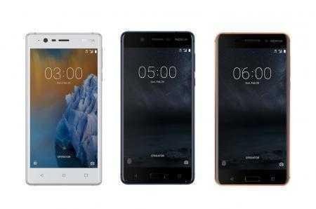 HMD Global объявила в Украине цены на смартфоны Nokia 3, 5, 6, а также на Nokia 3310