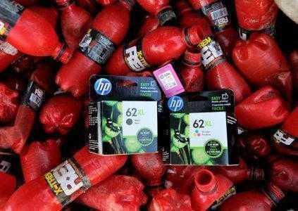 HP запустила инициативу по производству картриджей из переработанных пластиковых бутылок