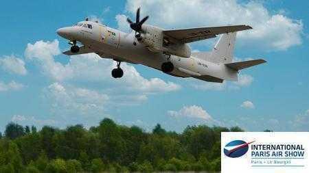Новейший украинский самолет АН-132D успешно дебютировал на Парижском авиасалоне «Ле-Бурже 2017» [видео]