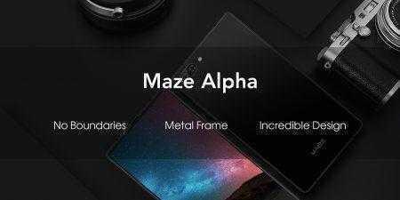 В июне представят безрамочный смартфон Maze Alpha