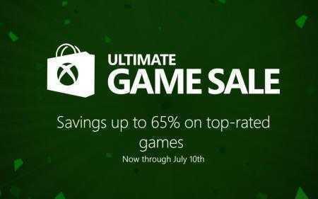 Microsoft объявила распродажу Ultimate Game Sale со скидкой на игры до 65%