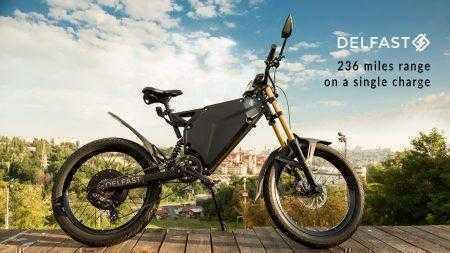 Электробайк DelFast eBike уже собрал на Kickstarter $120 тыс., самая популярная версия — Prime с максимальным запасом хода