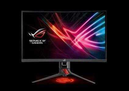 ASUS анонсировала изогнутый игровой монитор ROG Strix XG27VQ по цене $350
