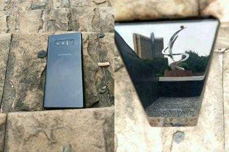 Рекламная брошюра Samsung Galaxy Note8 раскрывает основные особенности смартфона, появились «живые» фото новинки