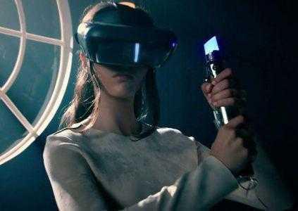 Disney и Lenovo подготовили шлем дополненной реальности и контроллер в виде светового меча для проектов по вселенной Star Wars