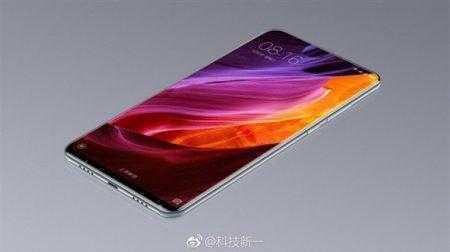 Прототип смартфона Xiaomi Mi Mix 2 содержит дисплей, который занимает почти всю лицевую панель