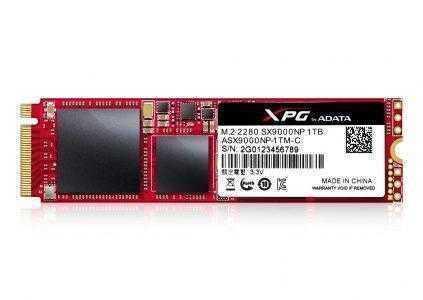 ADATA представила геймерский SSD-накопитель XPG SX9000 c интерфейсом PCIe Gen3x4 NVMe 1.2
