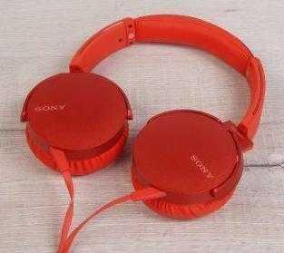 Экспресс-обзор накладных наушников Sony MDR-XB550AP