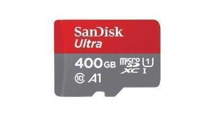 Новая карта памяти SanDisk microSD рекордного объема 400 ГБ стоит $250