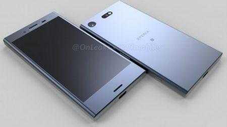 Компьютерная модель смартфона Sony Xperia XZ1 Compact запечатлена на видео