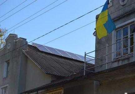В Ивано-Франковской области объединенная община начала переводить на солнечную энергию бюджетные здания и школы в селах